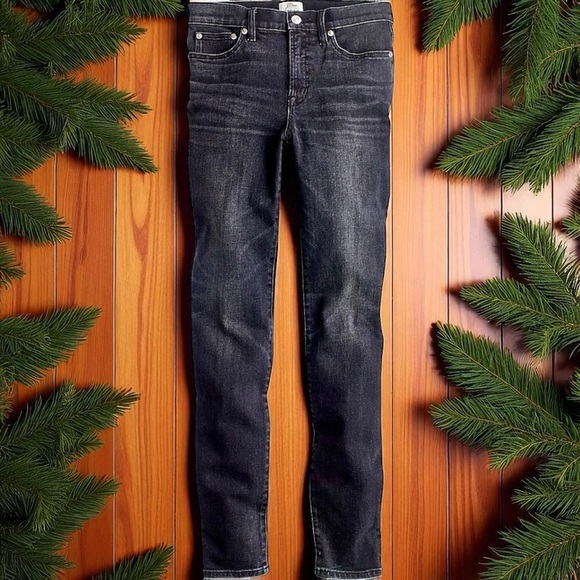 J. Crew ‘9” High-Rise Toothpick Jean’ in “Charcoal Wash” Size 27 ASO Meghan M - Picture 2 of 16
